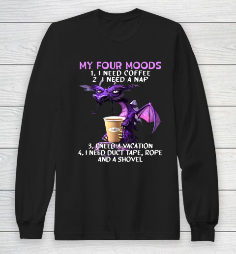 My Four Moods Glumy Dragon Long Sleeve T-Shirt