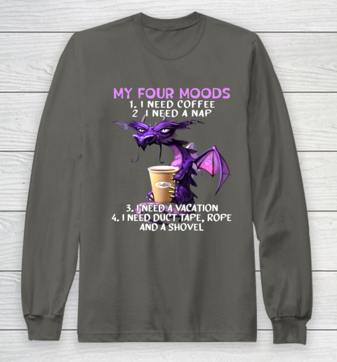 My Four Moods Glumy Dragon Long Sleeve T-Shirt 5