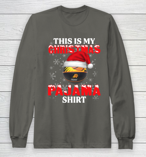 Phoenix Suns This Is My Christmas Pajama Shirt NBA Long Sleeve T-Shirt 5