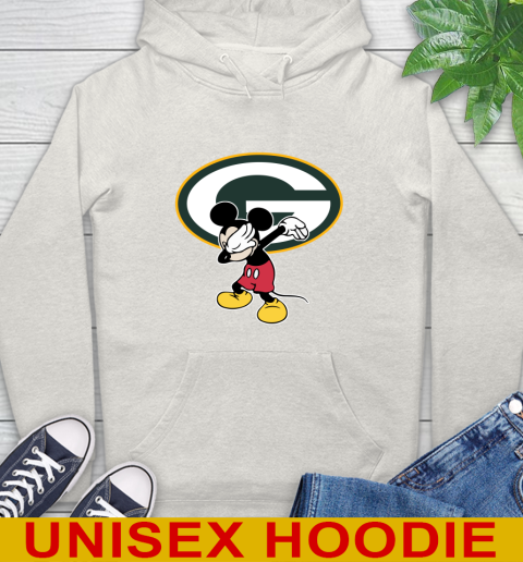Green Bay Packers NFL Football Dabbing Mickey Disney Sports Hoodie 12