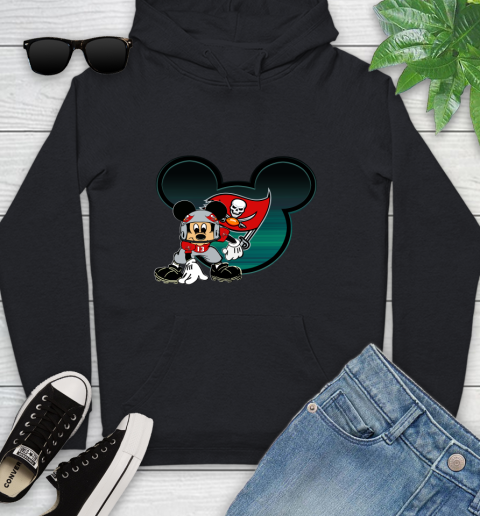 NFL Tampa Bay Buccaneers Mickey Mouse Disney Football T Shirt Youth Hoodie 2