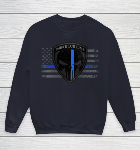Thin blue best sale line flag sweatshirt
