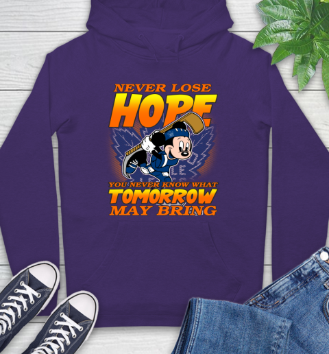 Toronto Maple Leafs NHL Hockey ootball Mickey Disney Never Lose Hope Hoodie 5