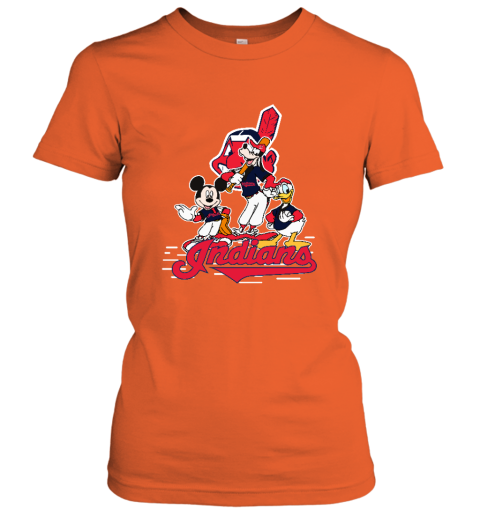 Cleveland Indians Mickey Mouse Donald Duck Goofy - Rookbrand