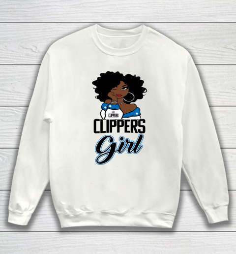 LA Clippers Girl NBA Sweatshirt 2