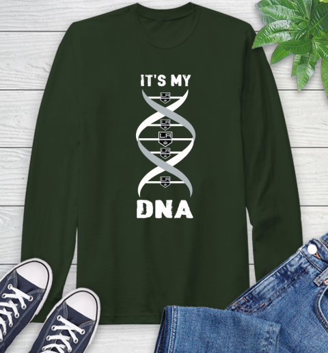 Los Angeles Kings NHL Hockey It's My DNA Sports Long Sleeve T-Shirt 7