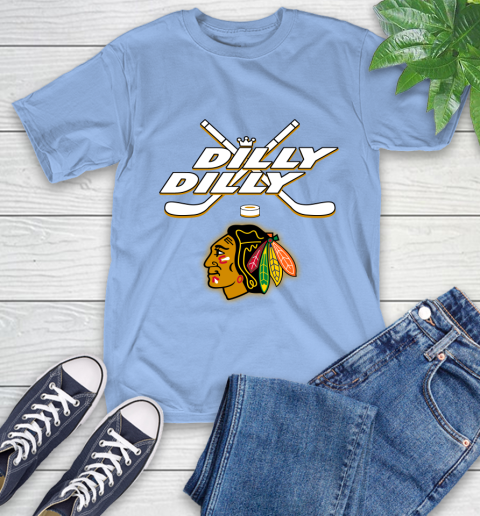 NHL Chicago Blackhawks Dilly Dilly Hockey Sports T-Shirt 11