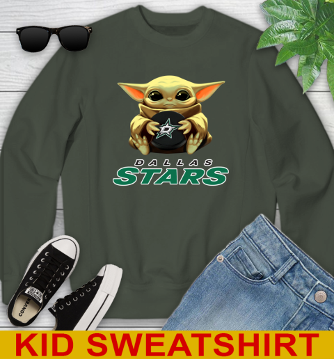 NHL Hockey Dallas Stars Star Wars Baby Yoda Shirt 121
