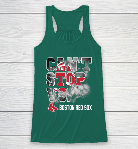 MLB Boston Red Sox Baseball Can't Stop Vs Boston Red Sox Racerback Tank 5