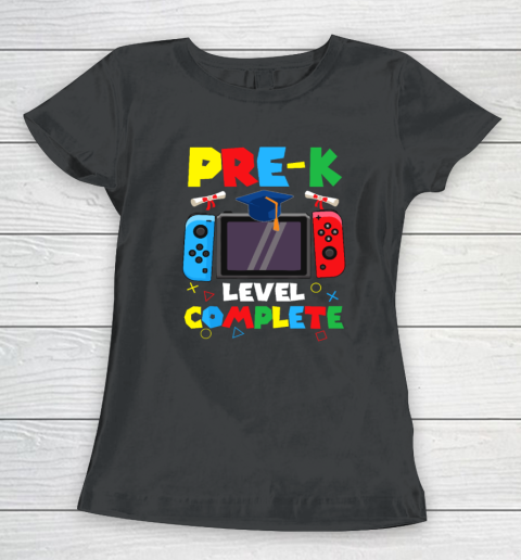 Pre K Level Complete Gamer Class Of 2024 PreK Graduation Women's T-Shirt