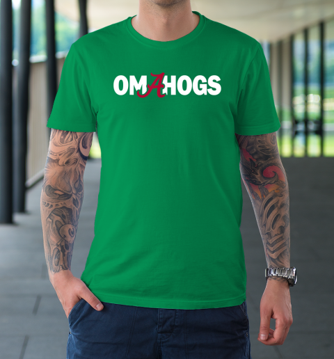 Omaha Here Come The Hogs Funny Omahogs T Shirt Tee For Sports