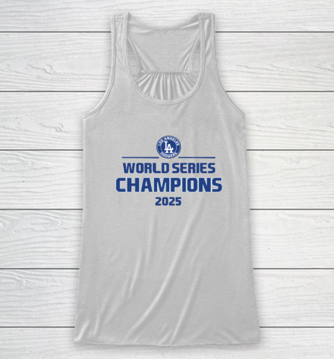 Los Angeles Dodgers World Series Champions 2025 Racerback Tank