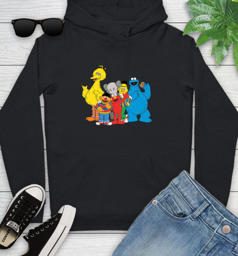 Kaws X Sesame Street UT Hoodie Tee For Sports