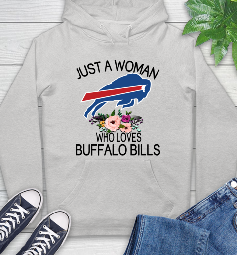 NFL Just A Woman Who Loves Buffalo Bills Football Sports Hoodie