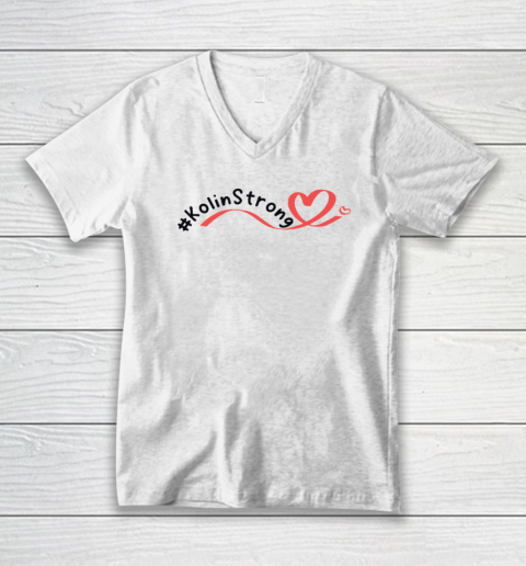 Kolin Strong Heart Warrior V-Neck T-Shirt