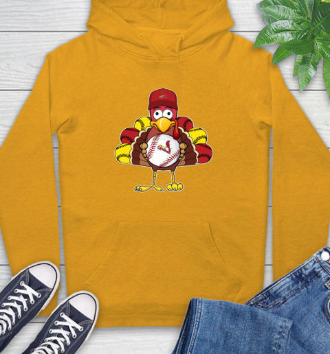St.Louis Cardinals Turkey thanksgiving Hoodie 3