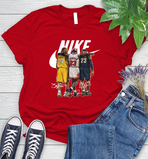 Kobe Bryant Michael Jordan And LeBron James Nike Shirt