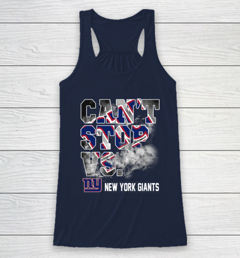 NFL New York Giants Can't Stop Vs Racerback Tank 8