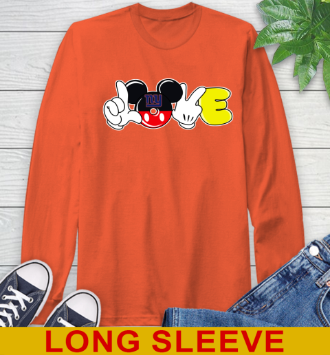 San Francisco Giants MLB Baseball Love Mickey Disney Sports Long Sleeve T-Shirt 5