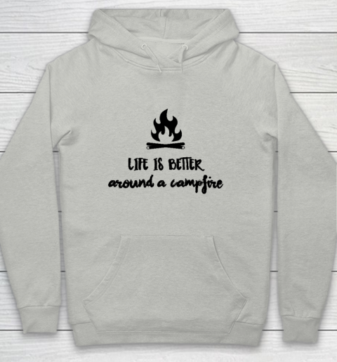 CAMPING Life Is Better Around A Campfire Youth Hoodie