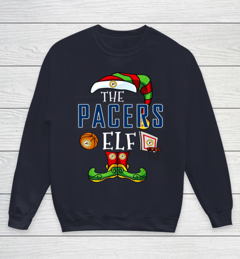 Indiana Pacers Christmas ELF Funny NBA Youth Sweatshirt 3 Indiana Pacers Christmas ELF Funny NBA Youth Sweatshirt - Image 3