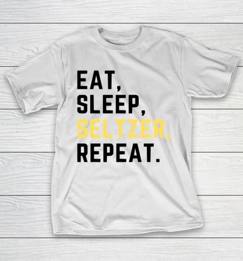 Bud Light Seltzer  Eat Sleep Seltzer Repeat T-Shirt
