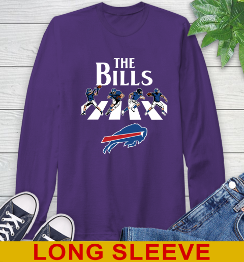 NFL Football Buffalo Bills The Beatles Rock Band Shirt Long Sleeve T-Shirt 5