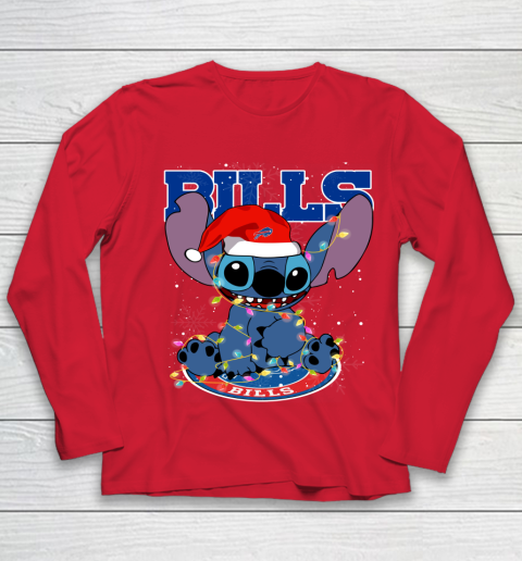 Buffalo Bills NFL Football noel stitch Christmas Youth Long Sleeve 7