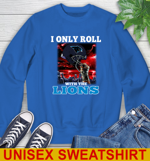 Carolina Panthers NFL Football I Only Roll With My Team Sports Sweatshirt 11
