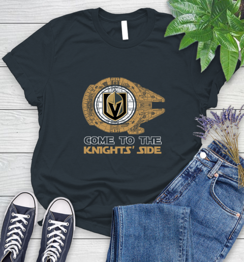 NHL Come To The Vegas Golden Knights Wars Hockey Sports Women's T-Shirt 8