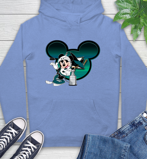 NHL San Jose Sharks Stanley Cup Mickey Mouse Disney Hockey T Shirt Hoodie 11