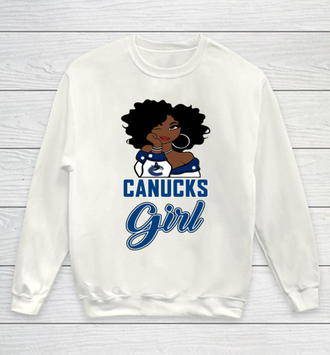 Vancouver Canucks Girl NHL Youth Sweatshirt 2