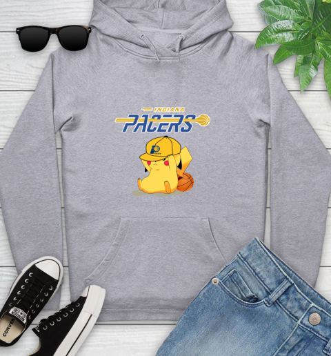 NBA Pikachu Basketball Sports Indiana Pacers Youth Hoodie 6
