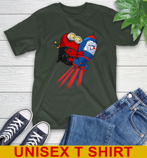 MLB Baseball Toronto Blue Jays Deadpool Minion Marvel Shirt T-Shirt 6