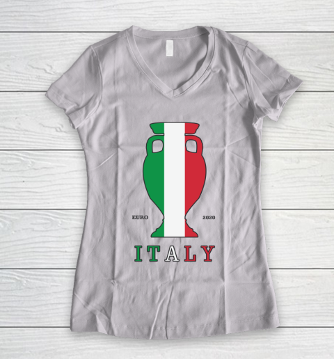 Italy Euro 2020 Champions Women's V-Neck T-Shirt