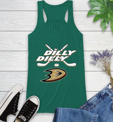 NHL Anaheim Ducks Dilly Dilly Hockey Sports Racerback Tank 7