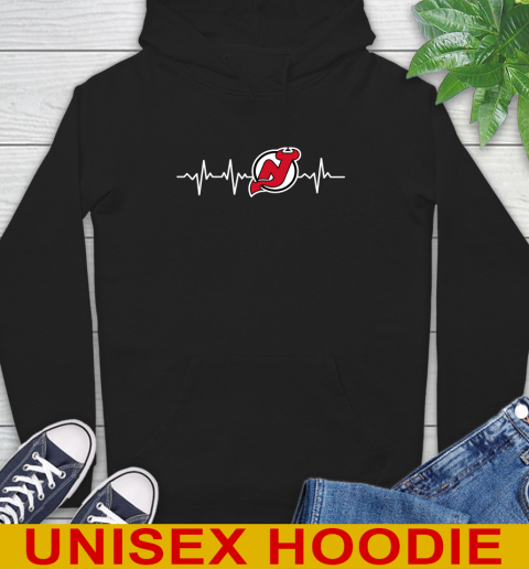 New Jersey Devils NHL Hockey Heart Beat Shirt Hoodie