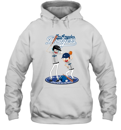 MLB Los Angeles Dodgers Mix Jersey Custom Personalized Hoodie