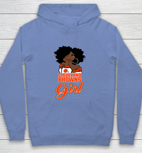 Cleveland Browns Girl NFL Youth Hoodie 10