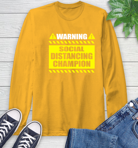 Coronavirus Shirt  Warning Social Distancing Champion 55