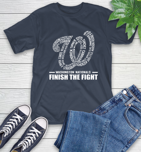 Washington Nationals finish the fight T-Shirt 3