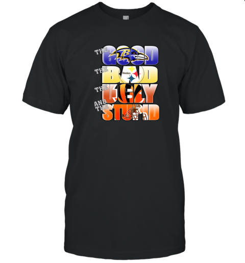 NFL Good Bad Ugly Stupid Mashup Baltimore Ravens T-Shirt - Rookbrand