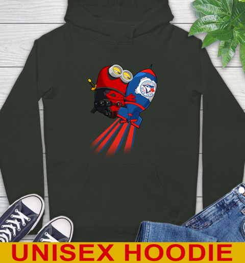 MLB Baseball Toronto Blue Jays Deadpool Minion Marvel Shirt Hoodie 12