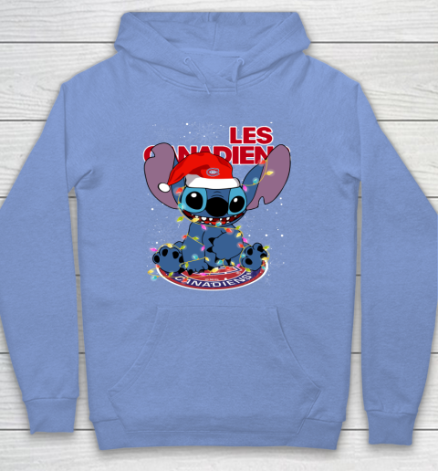 Montreal Canadiens NHL Hockey noel stitch Christmas Hoodie 7