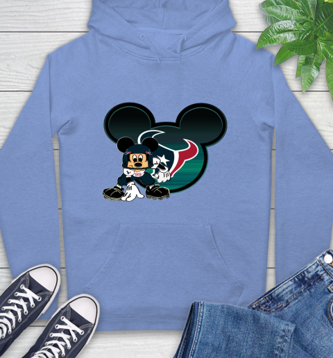 NFL Houston Texans Mickey Mouse Disney Football T Shirt Hoodie 11