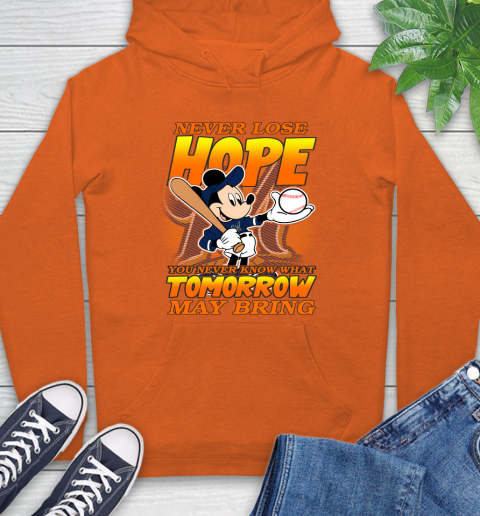 Milwaukee Brewers MLB Baseball Mickey Disney Never Lose Hope Hoodie 4