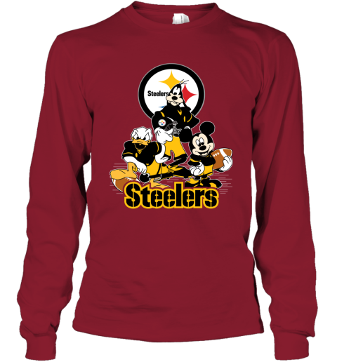 Women's NFL Pittsburgh Steelers Long Sleeve Football Crew