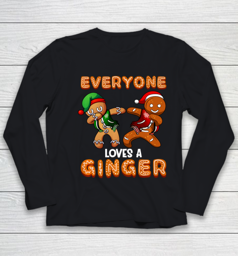 Everyone Loves A Ginger Dab Christmas Youth Long Sleeve