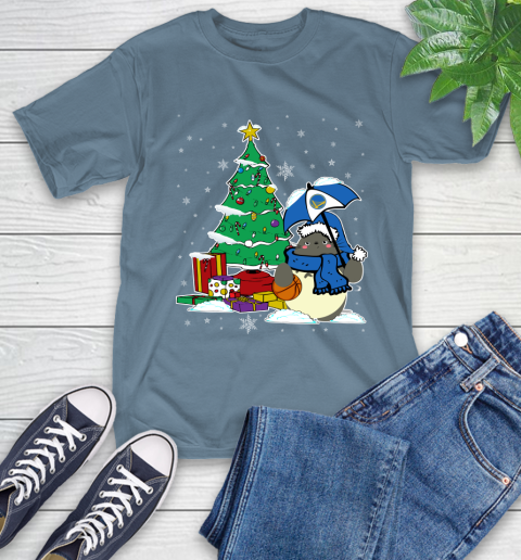 Golden State Warriors NBA Basketball Cute Tonari No Totoro Christmas Sports T-Shirt 8