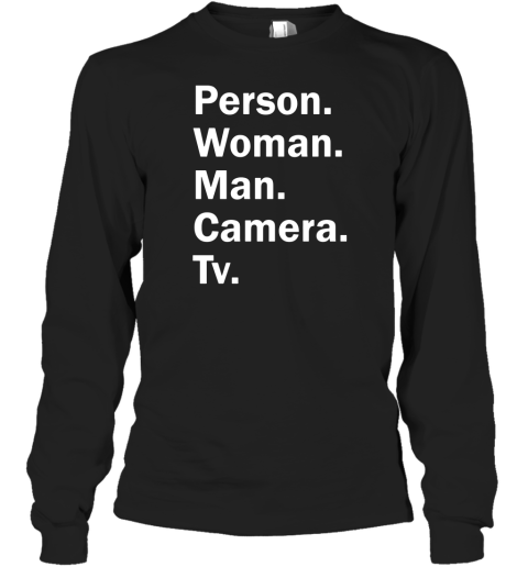 Person Woman Man Camera T Long Sleeve T-Shirt